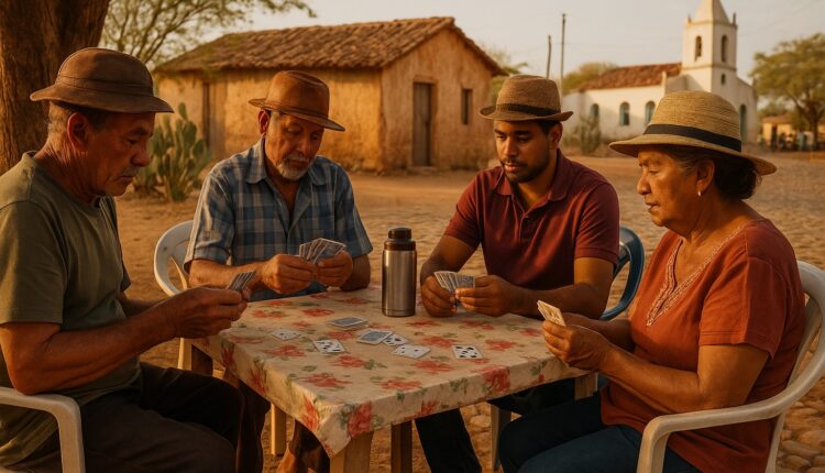 Jogos de cartas no Agreste tradição, estratégia e oportunidades